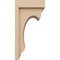 Ekena Millwork 7"W x 7"D x 14"H Wide Emerson Rough Cedar Woodgrain TimberThane Corbel, Primed Tan CORUR07X07X14EMRRCPR - alternate 2